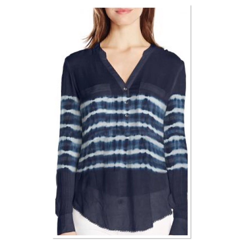 Willliam Rast-Selina Perfect Woven Top Royal (B15)
